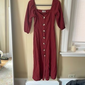 ASOS button up dress